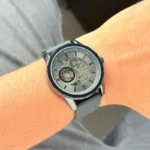 Armani Exchange Automatic Skeleton Black Dial