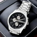 Armani Exchange AX2152 Chronograph Silver And Black Dial