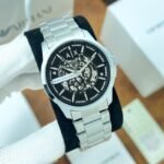 Armani Exchange AX2415 Skeleton Black Dial Automatic