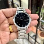 Armani Exchange AX2700 Classic Series Silver Black Dial