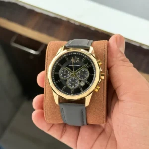 Armani Exchange AX7133 Chronograph Black Gold Dial