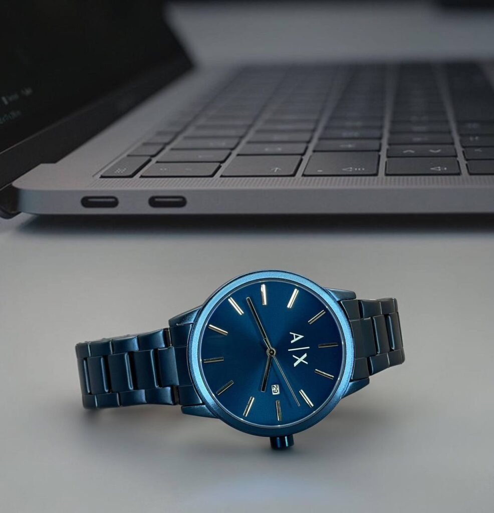 Armani Exchange Cayde AX270 Blue Dial 42mm