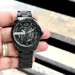 Armani Exchange Hampton Automatic AX2418 Skeleton Black