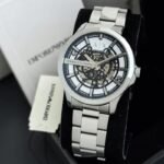 Armani Exchange Hampton AX2416 Silver And Blue Dial