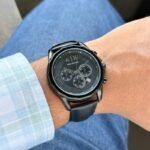 Armani Exchange Spencer Chronograph Black Dial 44mm