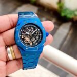 Audemars Piguet Double Balance Wheel Full Blue 41mm Watch