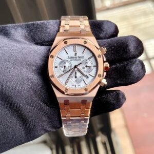 Audemars Piguet Offshore Chronograph Rosegold White Dial