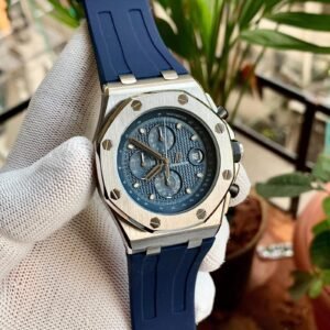 Audemars Piguet Offshore Chronograph Silver Blue