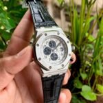 Audemars Piguet Offshore Chronograph Silver Leather