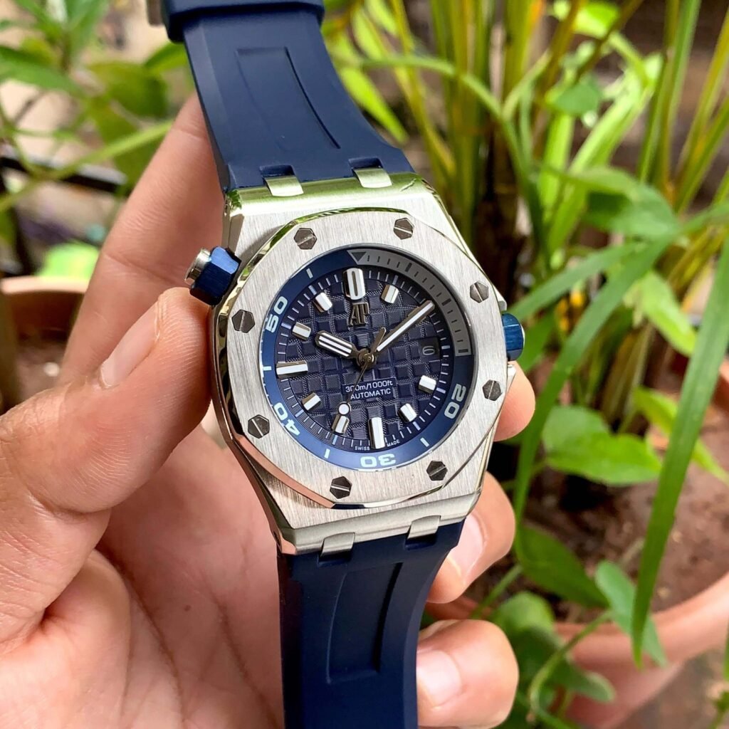 Audemars Piguet Offshore Diver Black 15720ST Blue