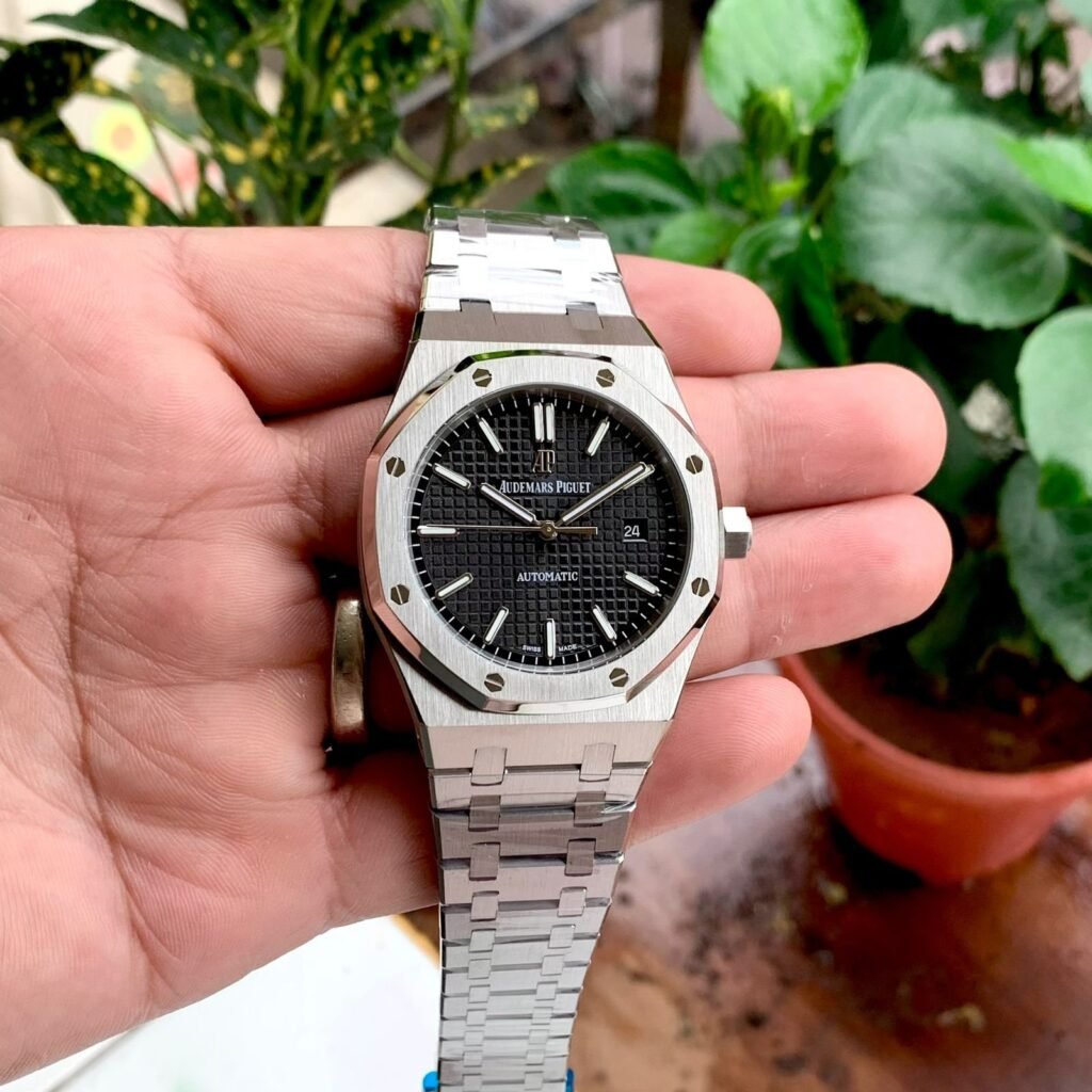 Audemars Piguet Royal Oak Black Dial Semi Eta