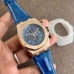 Audemars Piguet Royal Oak Chronograph Blue Chroco Strap