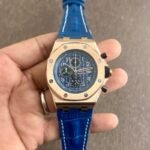 Audemars Piguet Royal Oak Chronograph Blue Chroco Strap