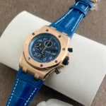 Audemars Piguet Royal Oak Chronograph Blue Chroco Strap