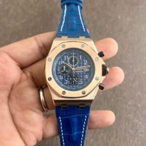 Audemars Piguet Royal Oak Chronograph Blue Chroco Strap