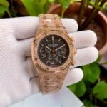 Audemars Piguet Royal Oak Chronograph Rosegold Diamond