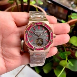 Audemars Piguet Royal Oak Flying Tourbillion Red Diamond Bezel