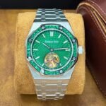 Audemars Piguet Royal Oak Flying Tourbillon Green Diamond Bezel