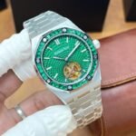 Audemars Piguet Royal Oak Flying Tourbillon Green Diamond Bezel