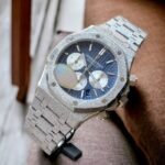 Audemars Piguet Royal Oak Frosted Chronograph Blue Dial