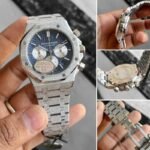 Audemars Piguet Royal Oak Frosted Chronograph Blue Dial