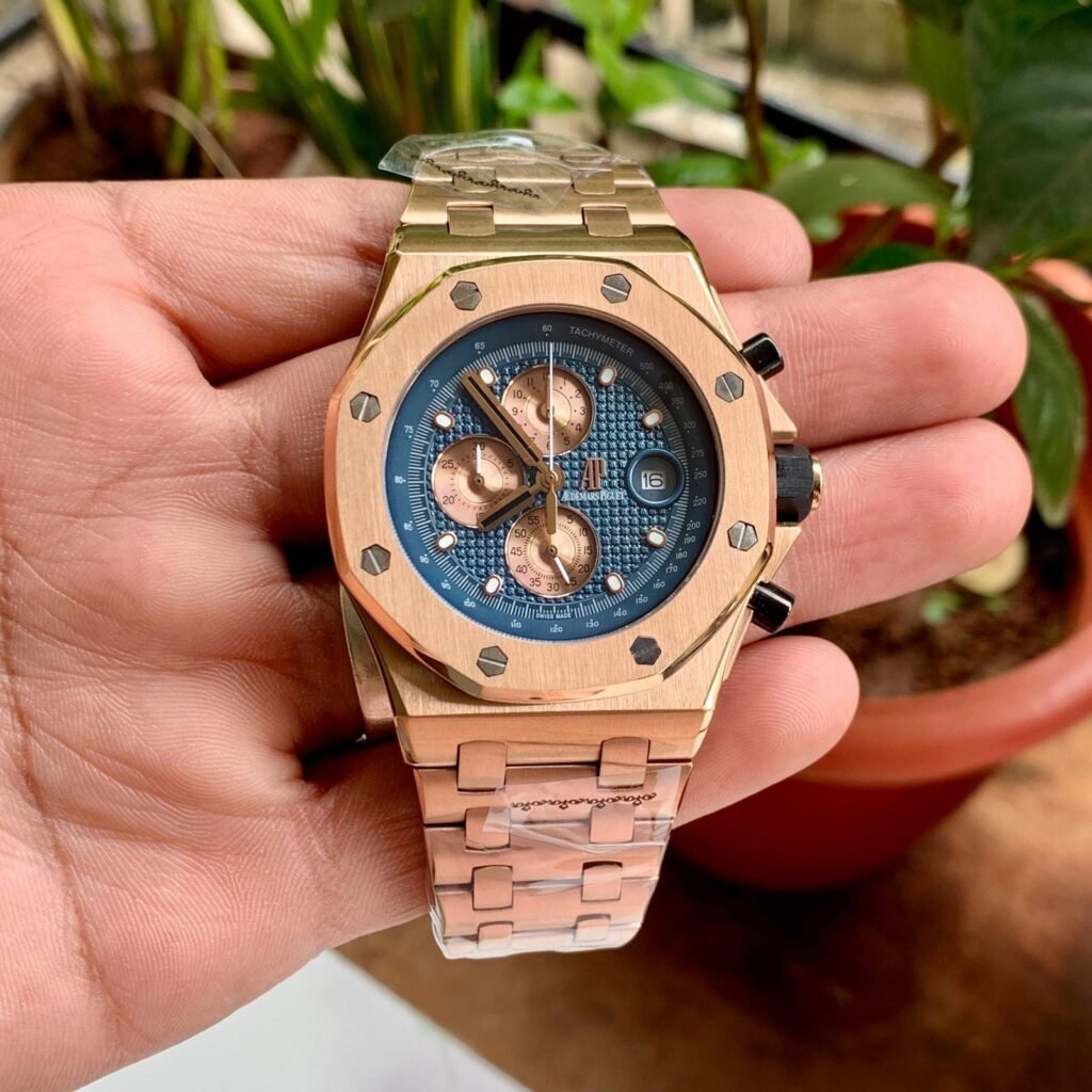 Audemars Piguet Royal Oak Offshore Chrono Rosegold Blue