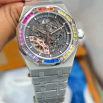 Audemars Piguet Royal Oak Open-Worked Silver Rainbow