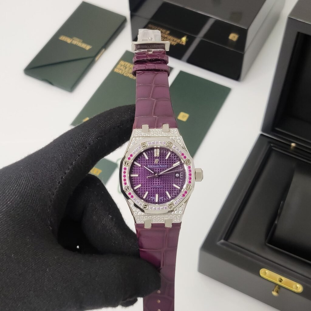 Audemars Piguet Royal Oak Purple Diamond Bezel