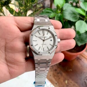 Audemars Piguet Royal Oak White Dial Semi Eta