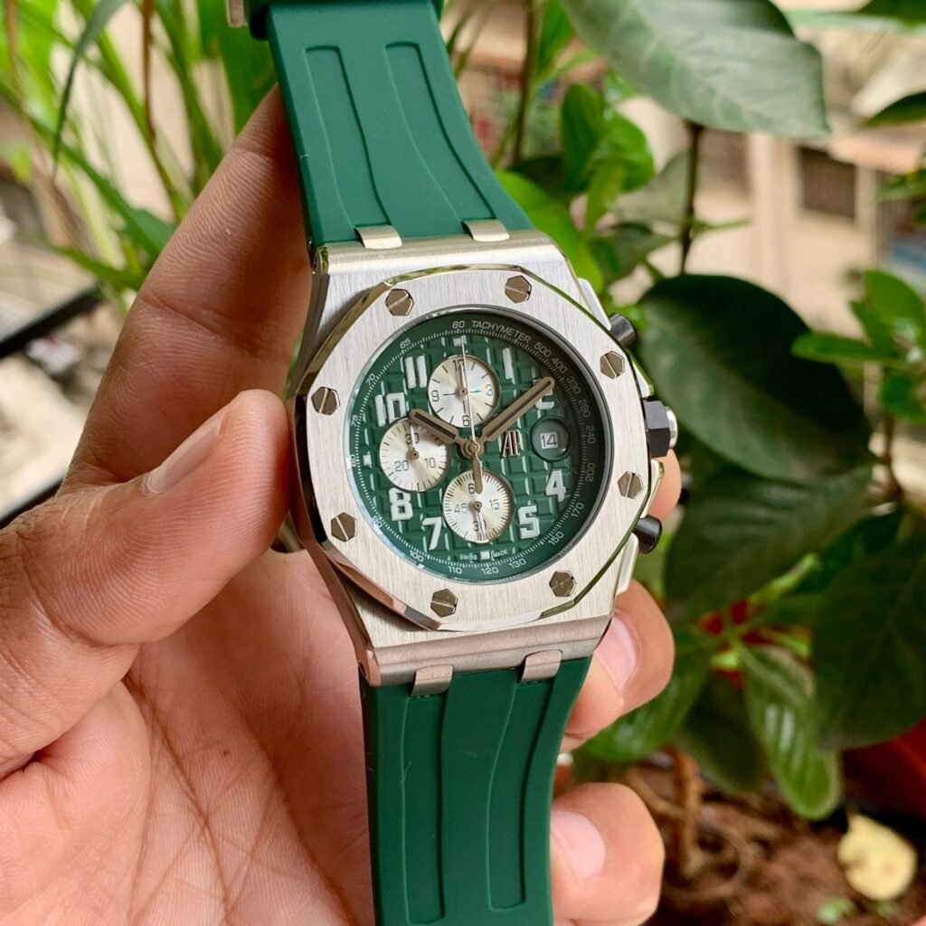 Audemars Piguet Royal Offshore Chronograph Green Dial Quartz
