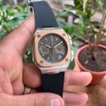 Bell & Ross BR-05 Urban Chronograph with Rosegold Bezel