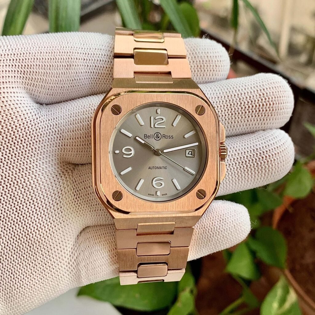 Bell & Ross BR05 Urban Automatic Rose Gold Grey