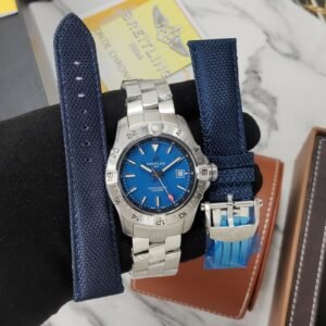 Breitling Avenger GMT 44mm Silver Case