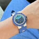 Bvlgari Aluminium Chronograph in Blue