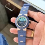 Bvlgari Aluminium Chronograph in Blue