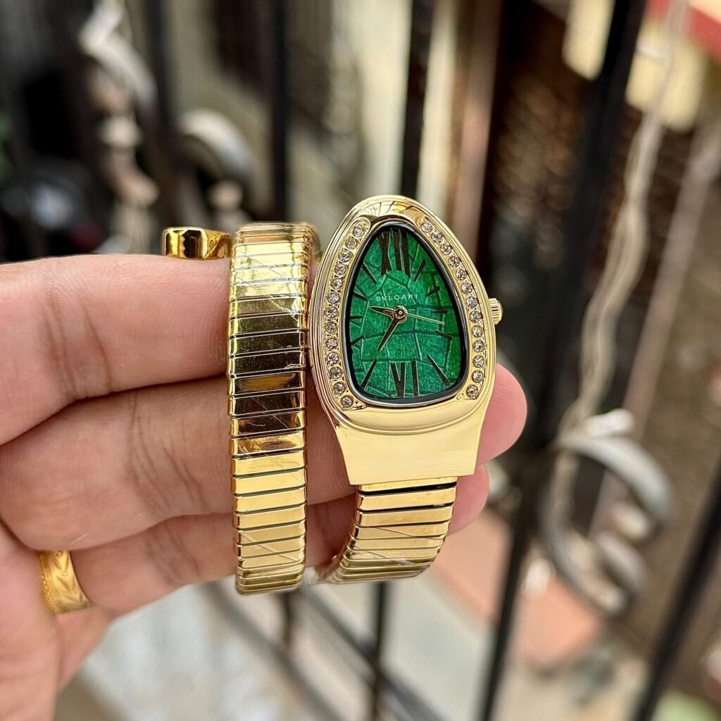 Bvlgari Serpenti Tubogas Emerald Green 35mm
