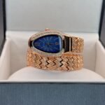 Bvlgari Snake Oval Blue Dial 36mm