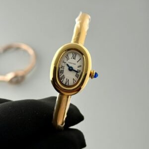 Cartier Baignoire Bangle Gold Ladies Quartz