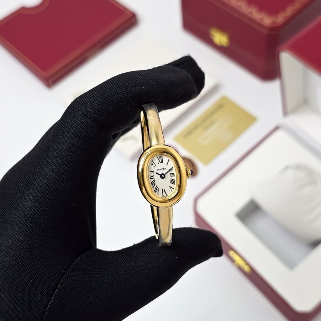 Cartier Baignoire Bangle Wgba0018 Ladies Quartz