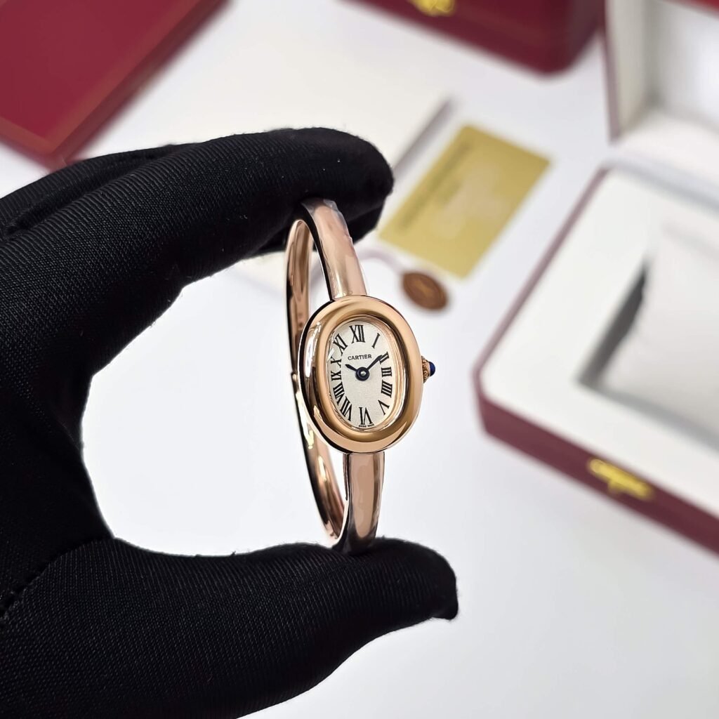 Cartier Baignoire Bangle Wgba0019 Ladies Quartz