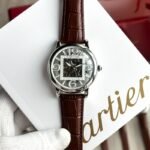 Cartier Ballon Skeleton White Dial Watch