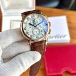 Cartier Baloon Chronograph with Leather Strap