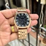 Cartier De Santos Rosegold Black Dial