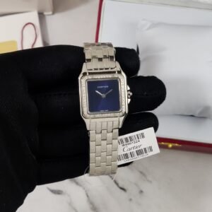 Cartier Panthère De Cartier Silver Blue Dial