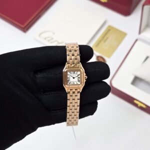 Cartier Panthère De Cartier Wspn0007 Rosegold White Dial