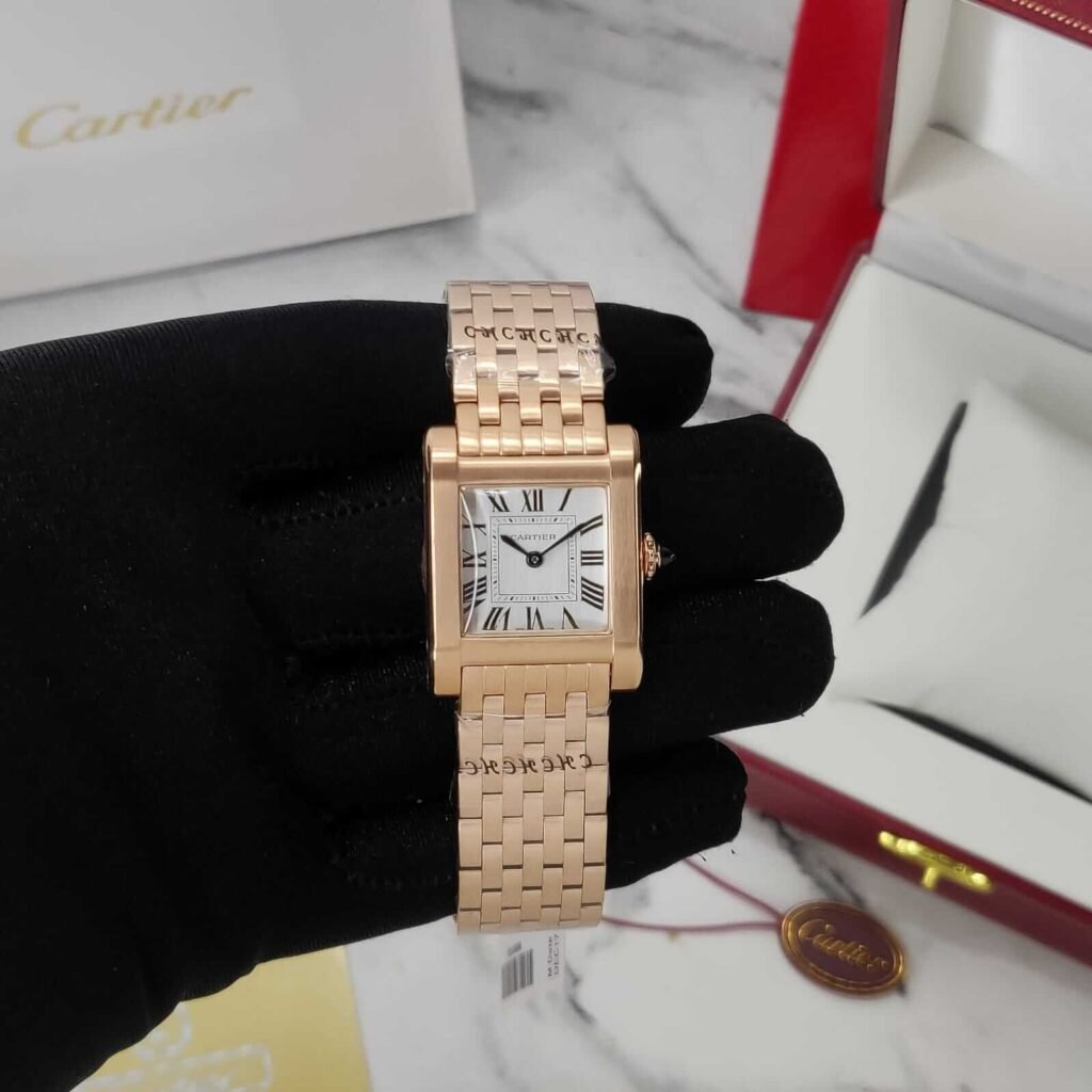 Cartier Prive Normale Wgta0110 Rosegold White Dial