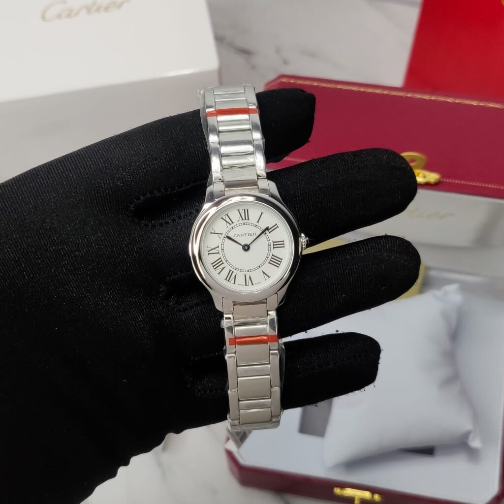 Cartier Ronde De Cartier Wsrn0033 Silver White Dial