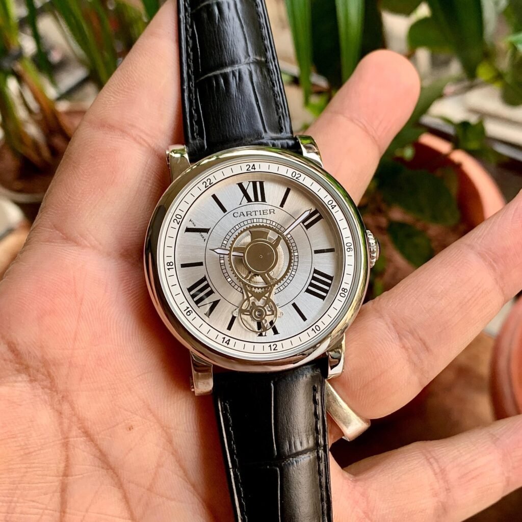 Cartier Rotonde De. Astrotourbillon Black