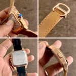 Cartier Santos Chronograph White Dial