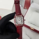 Cartier Santos Dumont Laquer Wgsa0053 Red White Dial